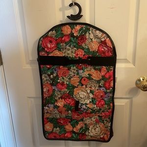 Create Jumbo craft organizer bag handle hanging storage case floral storage new